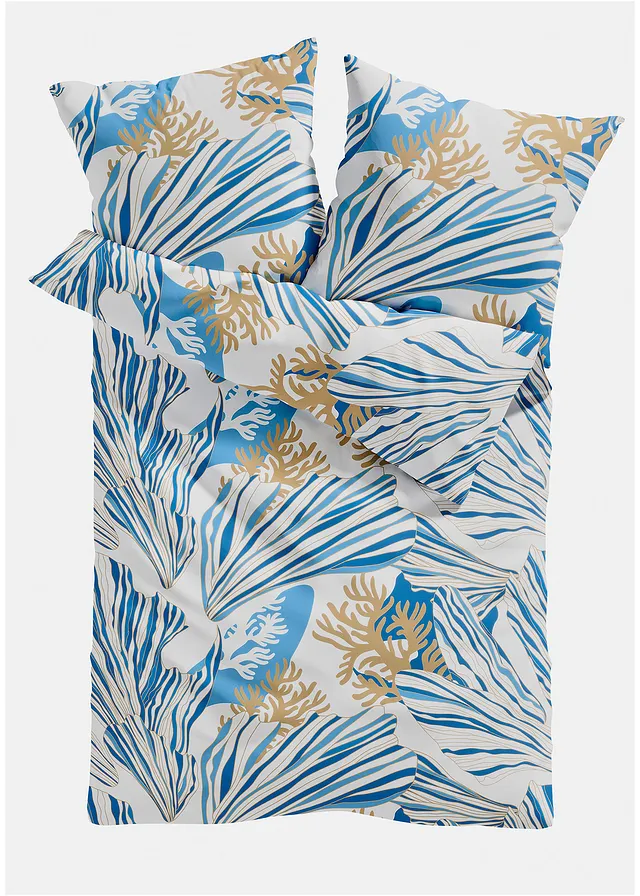 Lenjerie de pat cu model maritim