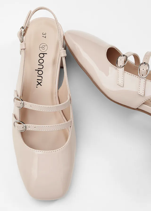 Escarpins slingback • beige • product-page.page-title-suffix