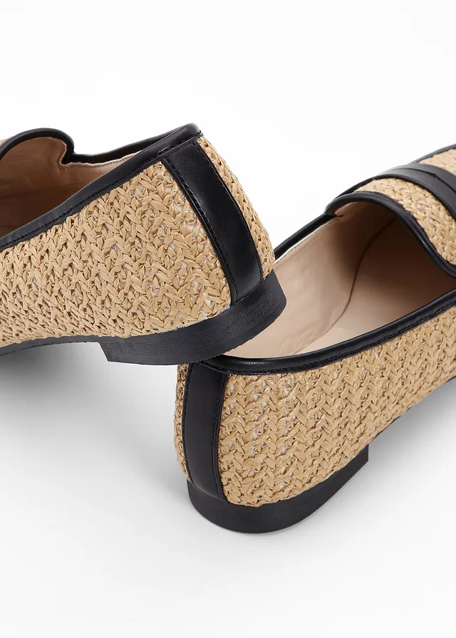 Mocassins • beige/noir • product-page.page-title-suffix