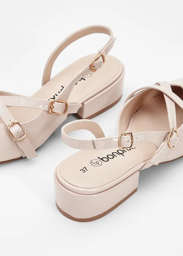 Escarpins slingback • beige • product-page.page-title-suffix