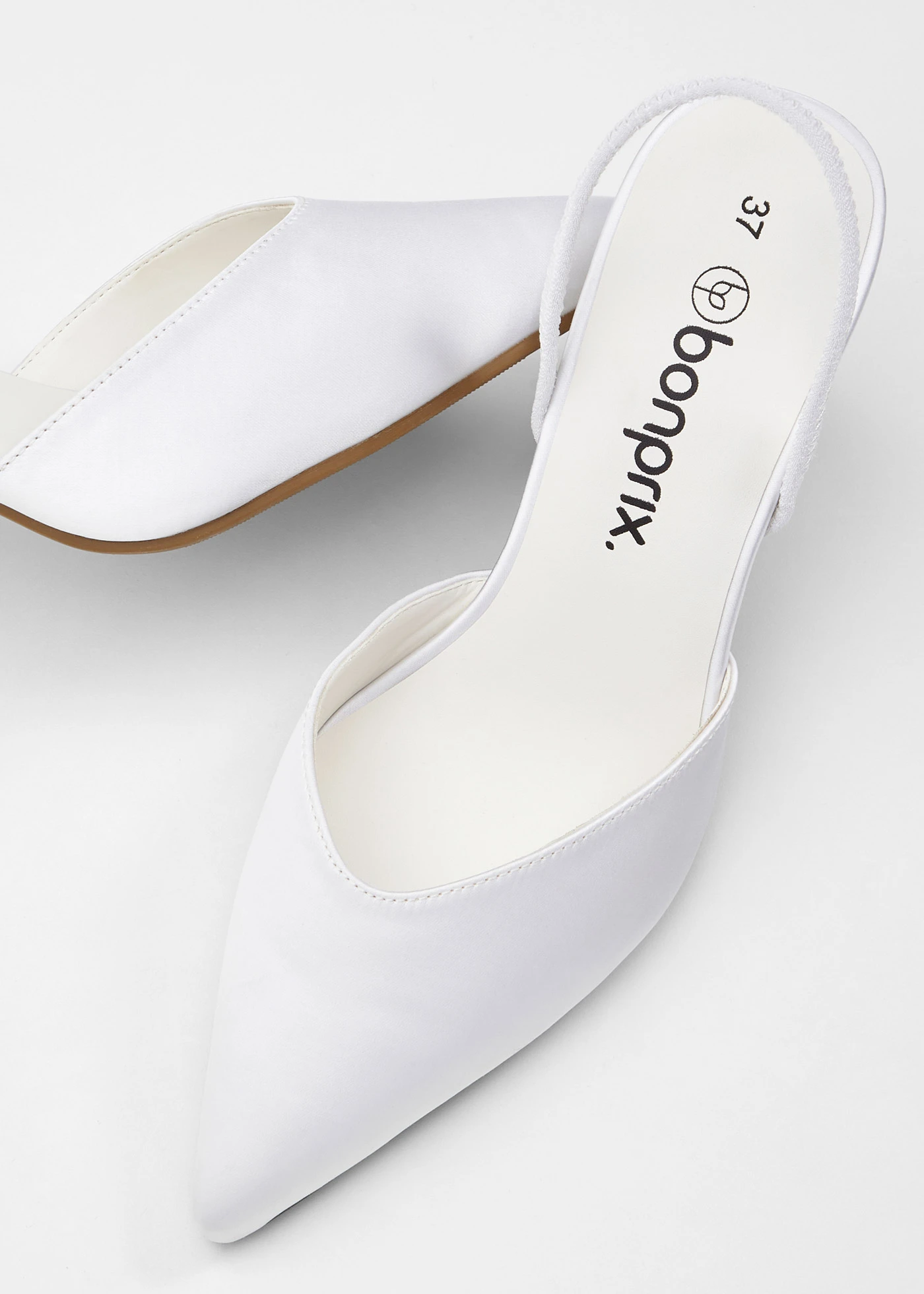 Escarpins slingback • blanc • Boutique bonprix