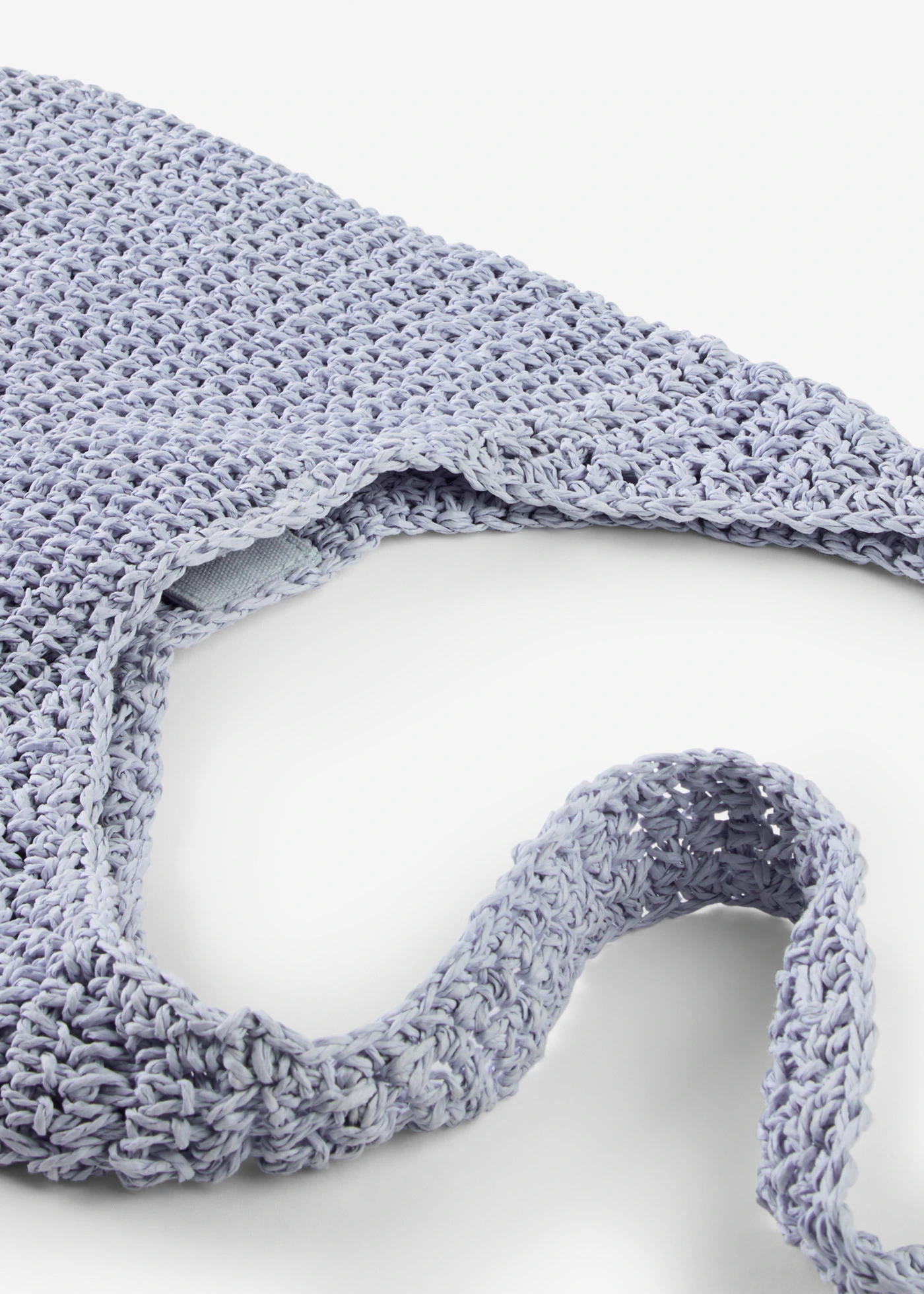 Větší slaměná kabelka • ledovcově modrá • bonprix obchod