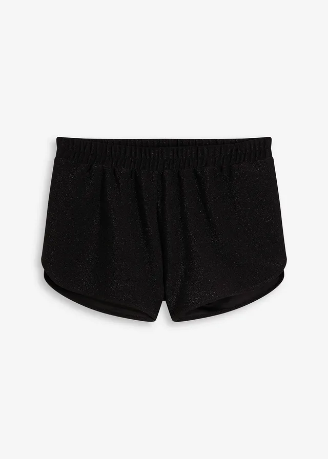 Pantaloni scurți de plajă cu fir lucios