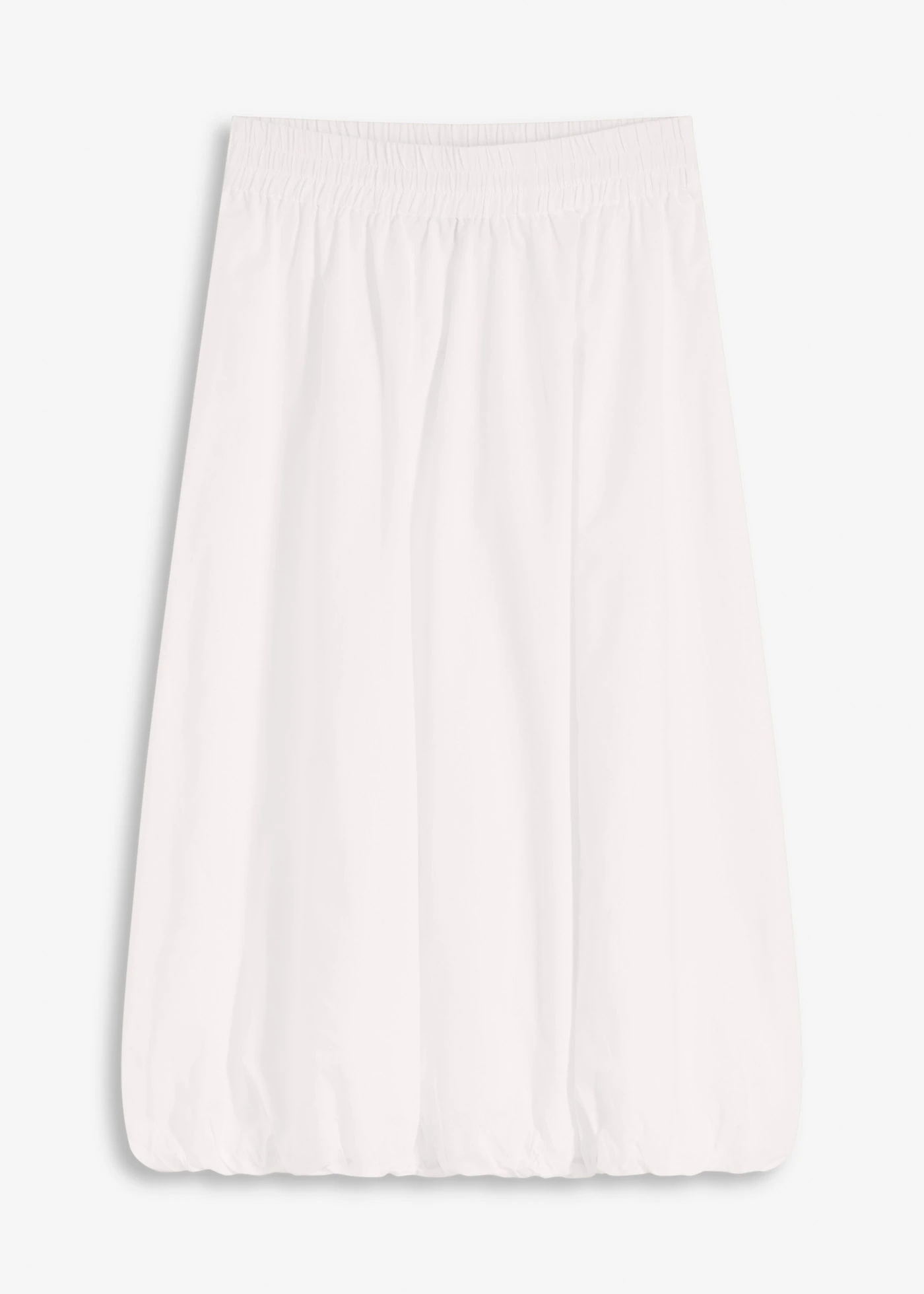 Balonová sukně z čisté bavlny • bílá • bonprix obchod