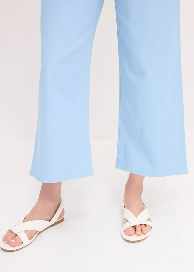 Culotte in een elastische katoenmix • lichtblauw • product-page.page-title-suffix