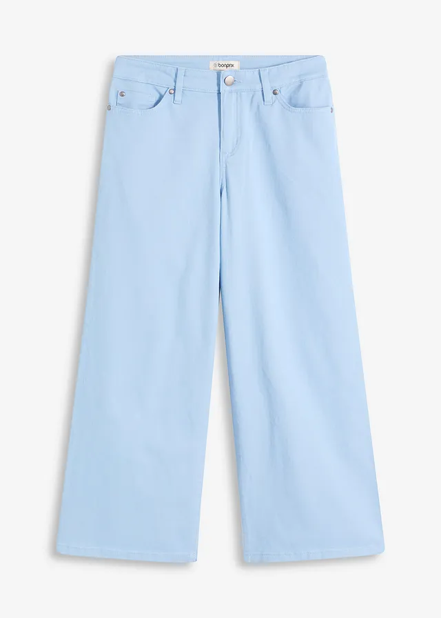 Culotte in een elastische katoenmix