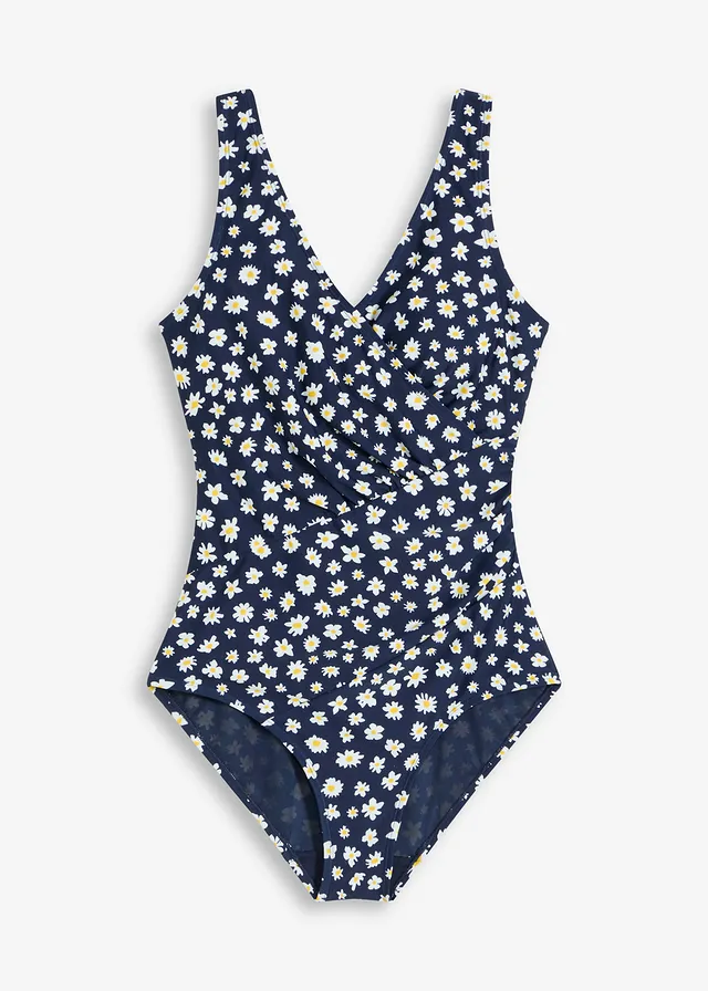 Corrigerend badpak, medium corrigerend, Kleur: donkerblauw