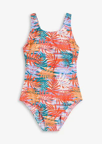 Maillot 1 pièce sculptant, maintien léger • pétrole-multicolore floral • Boutique bonprix