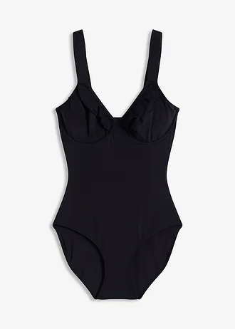 Minimizer badpak met beugel • zwart • bonprix online shop