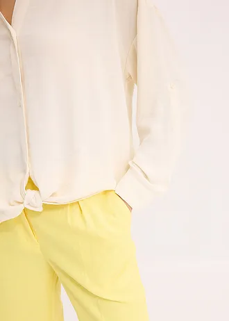 Halenka z lehkého krepu • béžová • bonprix obchod