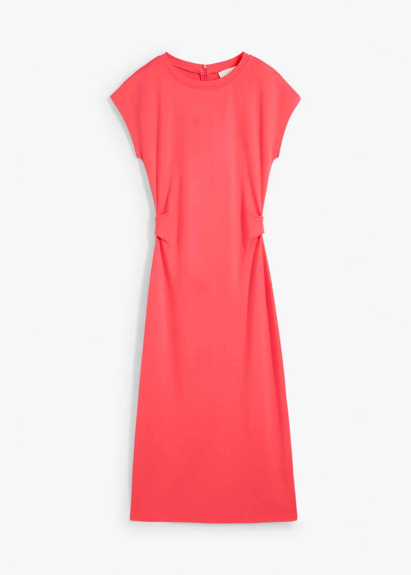 Midi šaty z jemné směsi s viskózou • rajská pink • bonprix obchod