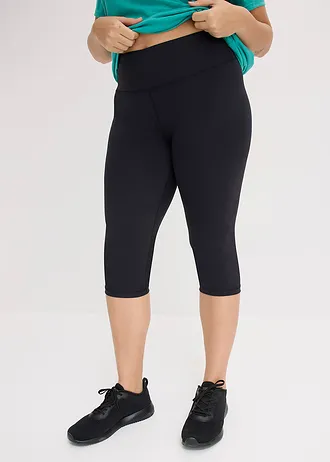 Ultra lichte sportlegging met comfort tailleband, Kleur: zwart