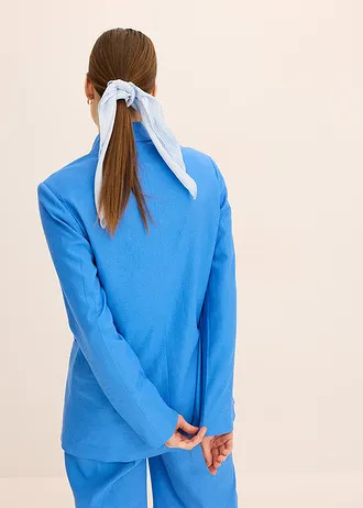 Linnen blazer • gletsjerblauw • bonprix online shop