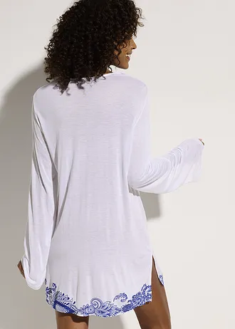 Strandtuniek • wit/arctisch blauw • bonprix online shop