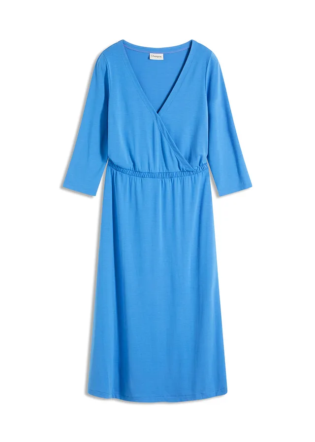 Jersey jurk van een viscosemix • gletsjerblauw • bonprix online shop