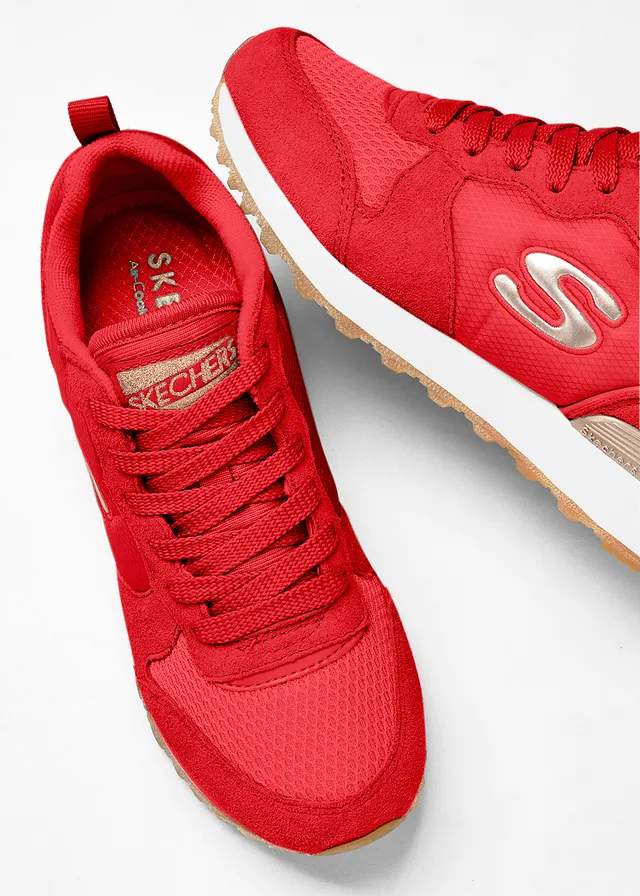 Sneakers van Skechers met memory foam • rood • product-page.page-title-suffix