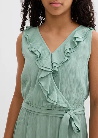 Jumpsuit van zachte viscose • pastelgroen • bonprix online shop