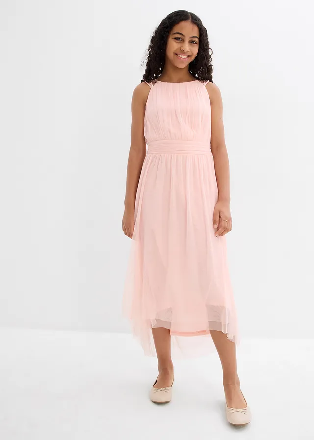 Maxi jurk, Kleur: zacht roze