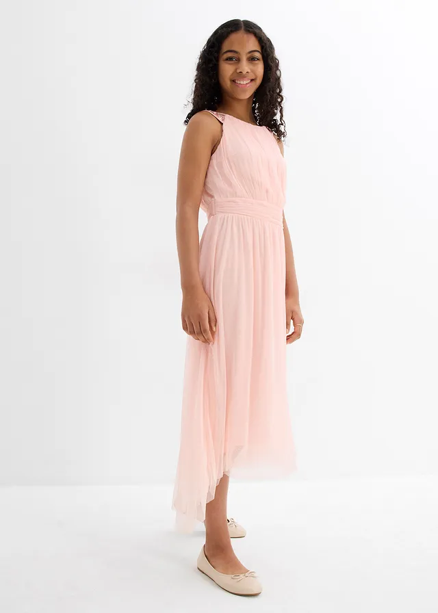 Robe longue ornée de sequins • rose dragée • product-page.page-title-suffix