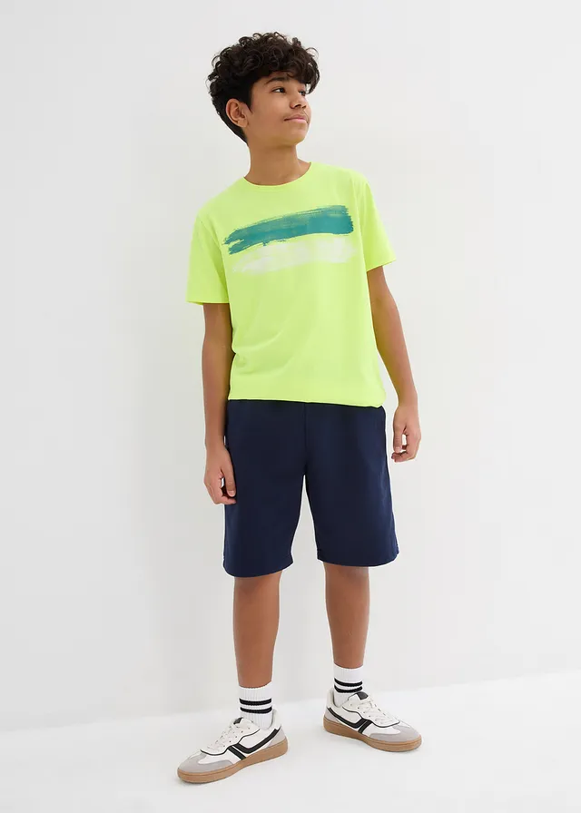 T-shirt in moderne kleuren • neongeel • product-page.page-title-suffix