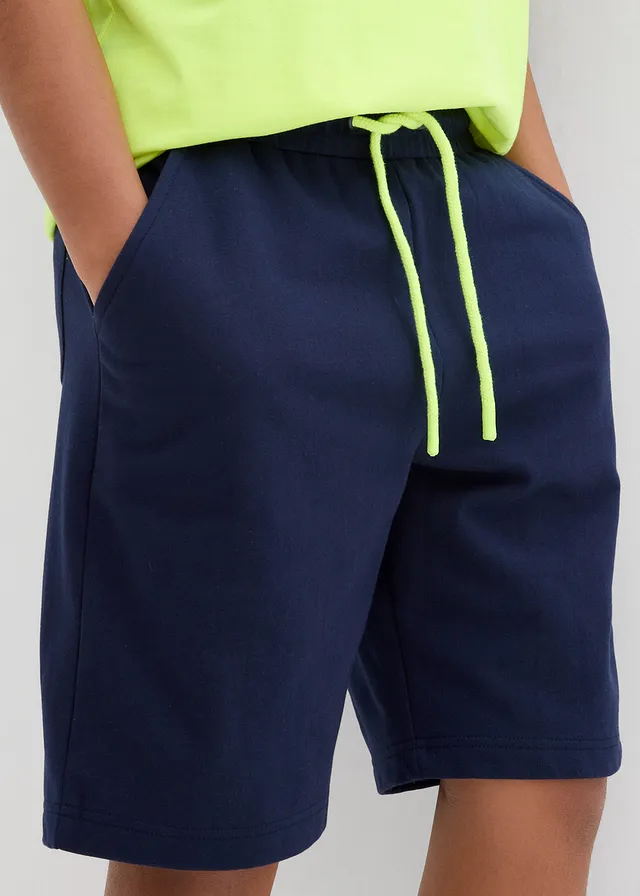 Sweat bermuda van puur biologisch katoen • donkerblauw • product-page.page-title-suffix
