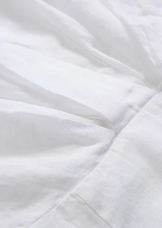 Pouzdrové šaty z čistého lnu • bílá • bonprix obchod