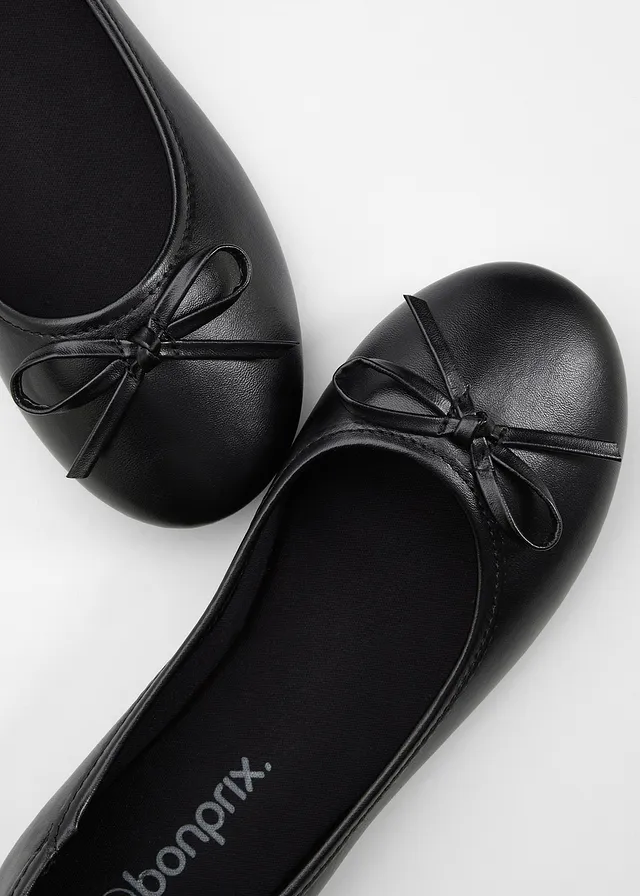 Ballerines à petit nœud • noir • product-page.page-title-suffix
