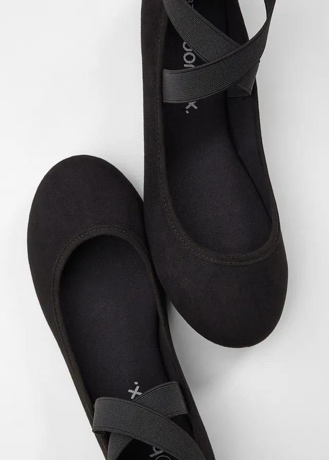 Ballerines à brides élastiquées • noir • product-page.page-title-suffix
