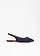 Slingback ballerina's, Kleur: donkerblauw