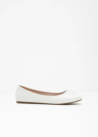 Ballerines, Couleur: blanc