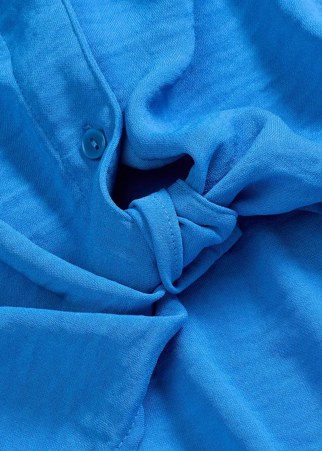 Blouse van licht crêpe • gletsjerblauw • product-page.page-title-suffix