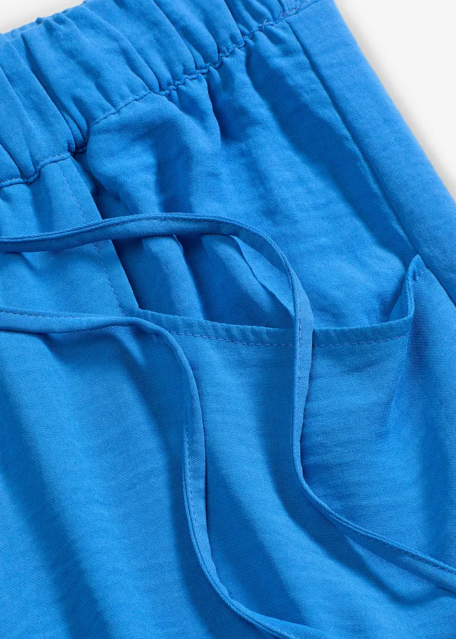 Pantalon large en crêpe léger • bleu glacier • product-page.page-title-suffix