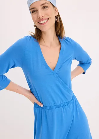 Jersey jurk van een viscosemix • gletsjerblauw • bonprix online shop