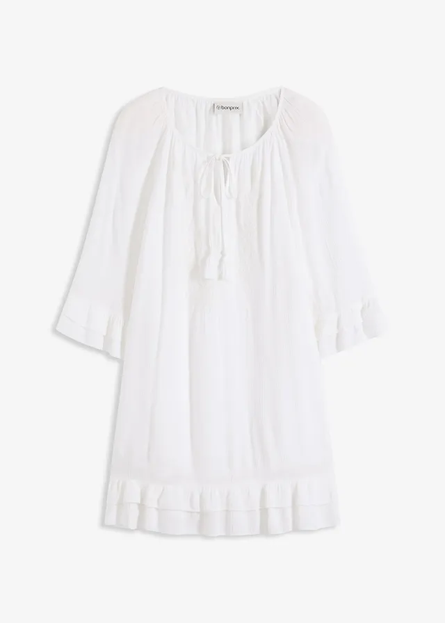 Rochie boho cu broderie