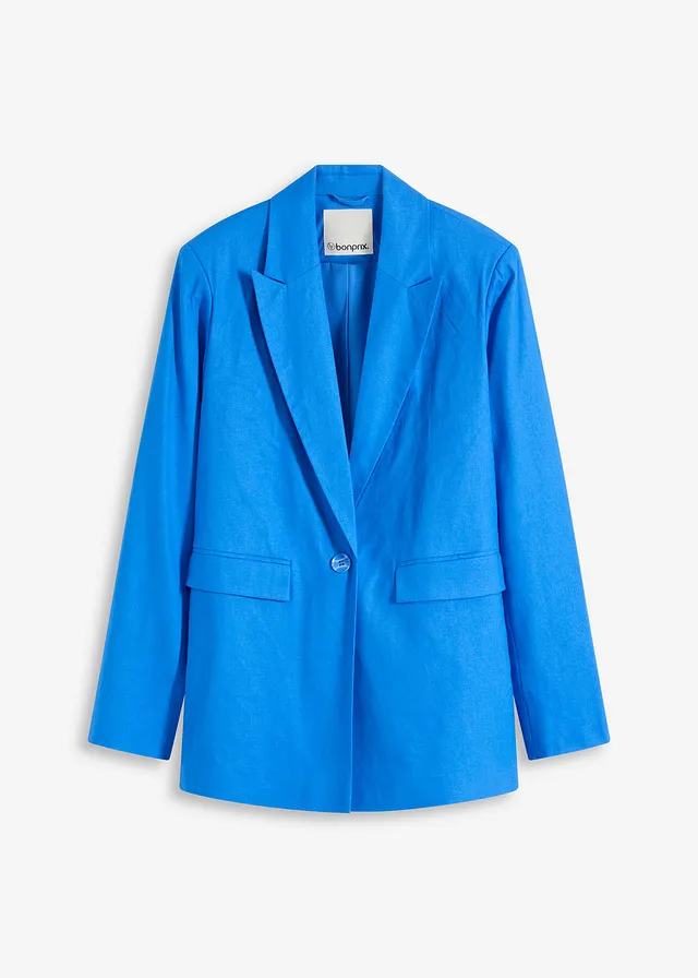Blazer, Couleur: bleu glacier