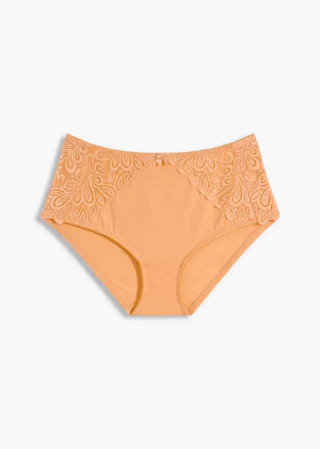 Alakformáló női alsó finom csipkével • világos őszibarack • bonprix áruház