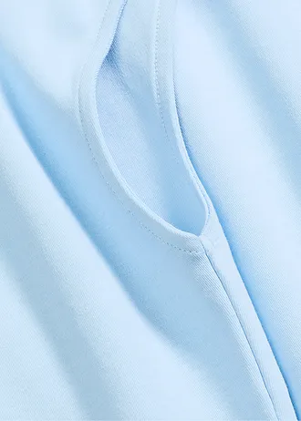 Triko s odhalenými rameny, z čisté organické bavlny • světle modrá • bonprix obchod