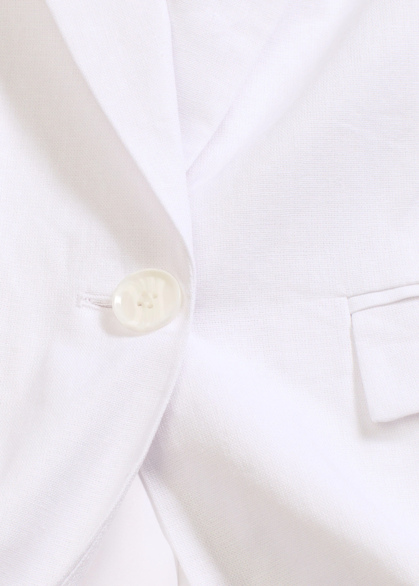 Linnen blazer • wit • bonprix online shop