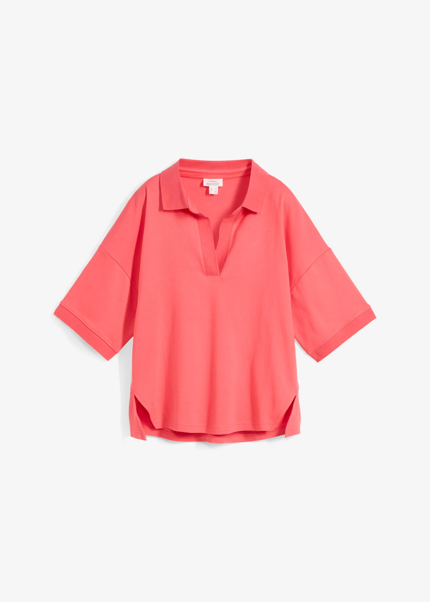 Poloshirt van biologisch katoen • paradijspink • bonprix online shop
