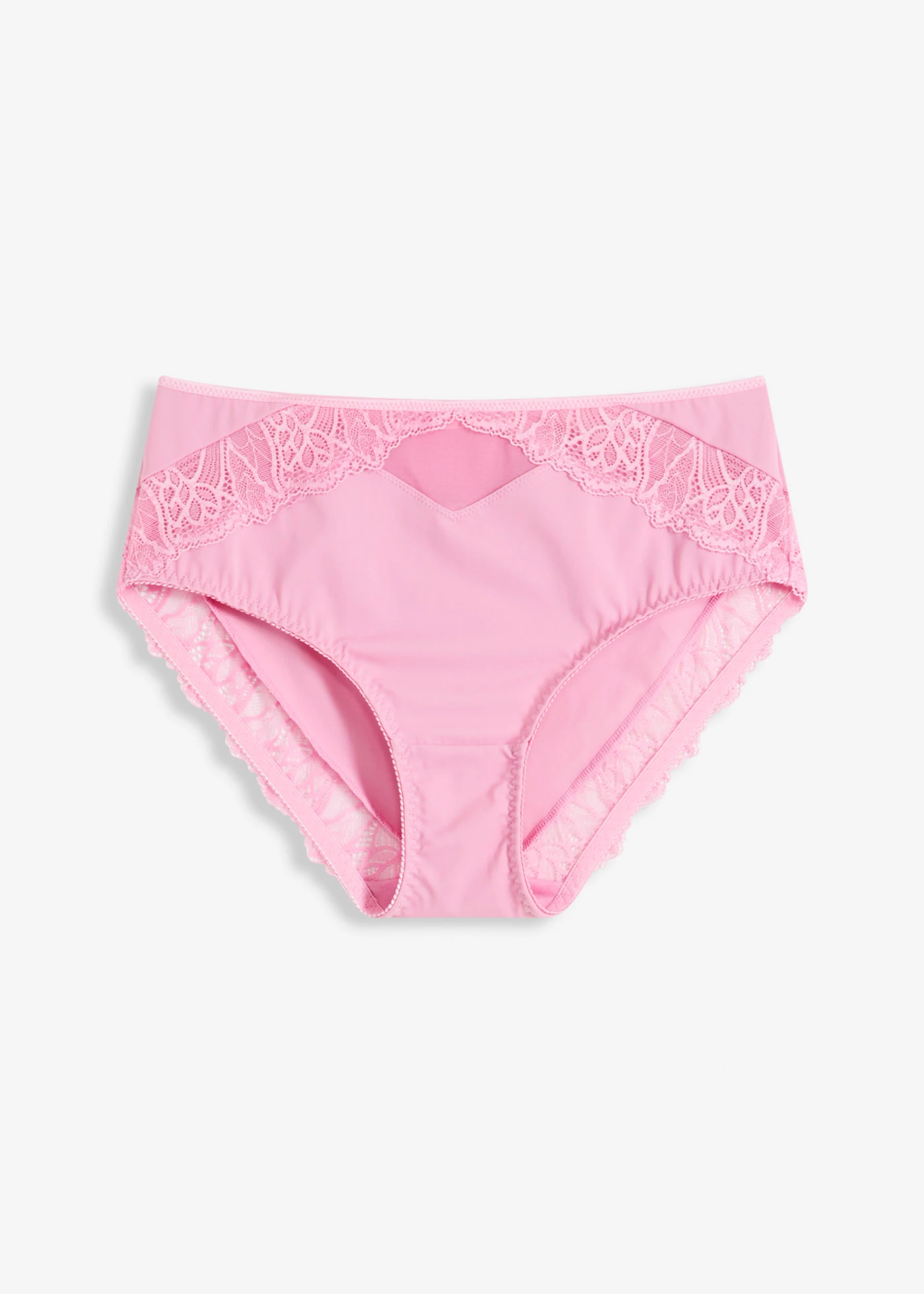 Maxikalhotky s jemnou krajkou • jemně pink • bonprix obchod