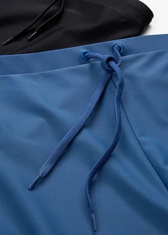 Lot de 2 boxers de bain • noir-indigo clair • Boutique bonprix