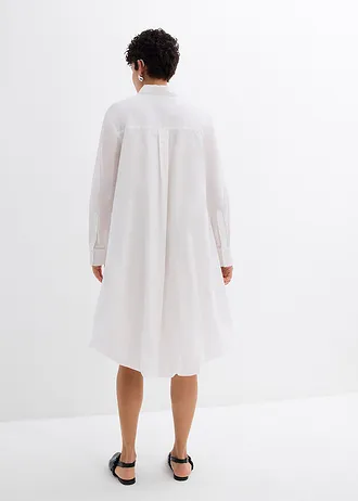 Ingruha ballon szegéllyel tiszta pamutból • fehér • bonprix áruház