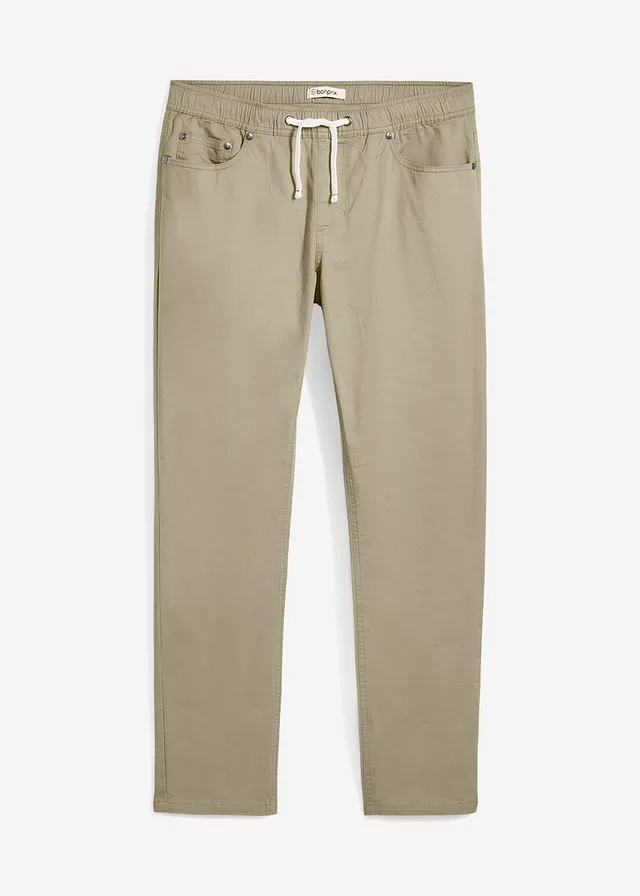 Regular fit stretch instapbroek, straight