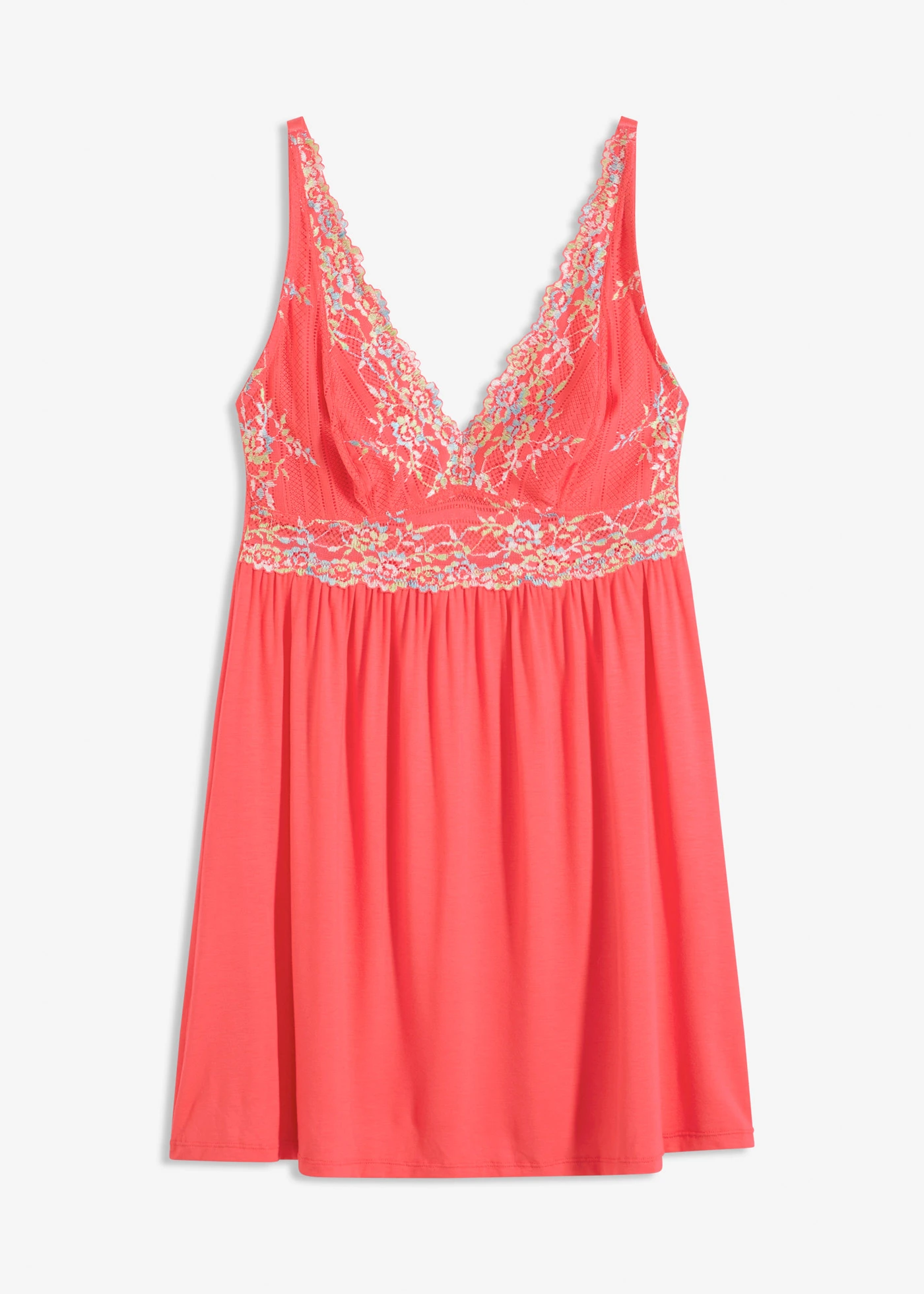 Slipdress met kant in meerdere kleuren • paradijspink-crèmewit-mintgroen-aqua • bonprix online shop
