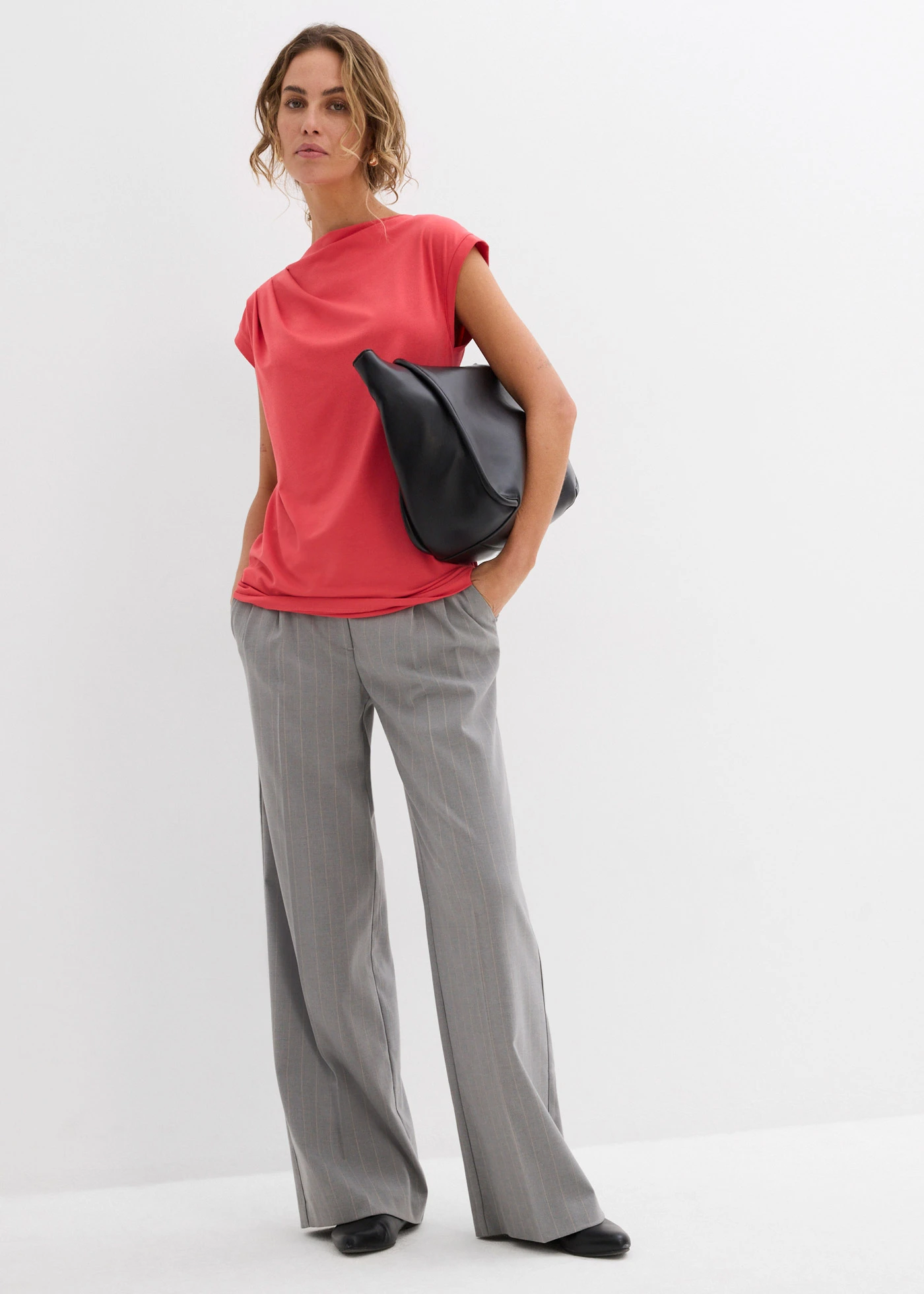 Shirt van een zachte viscosemix • paradijspink • bonprix online shop