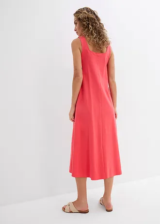 Jersey jurk van puur biologisch katoen, Kleur: paradijspink