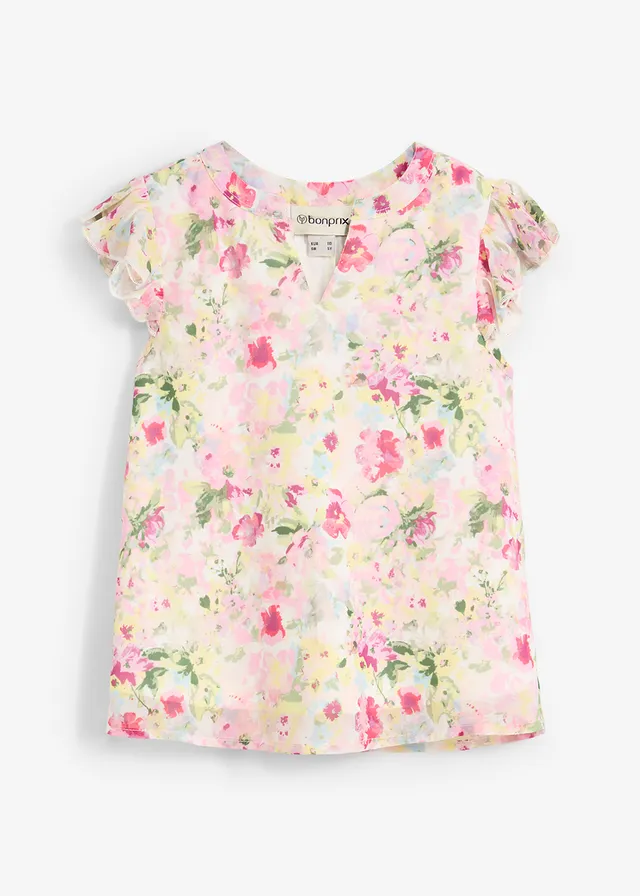 Tuniková blúzka s volánmi