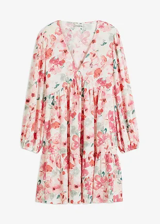 Rochie-tunică, cu fusta evazată