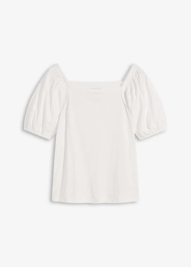 Tričko s nariasenými rukávmi
