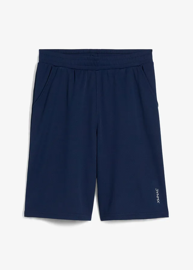 Sport short, regular fit, Kleur: donkerblauw
